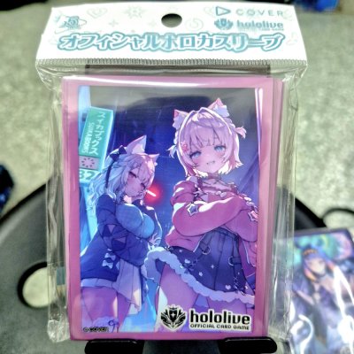 hololive OFFICIAL CARD GAME Official holoca Sleeve FUWAMOCO V.2 (55 ซอง)