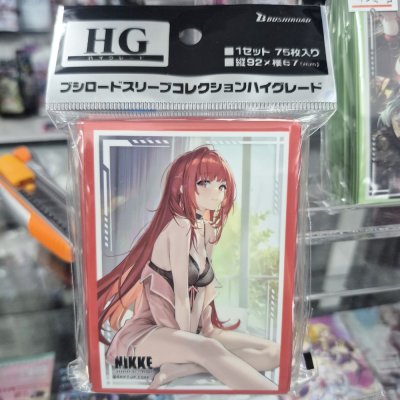 Bushiroad Sleeve Collection HG Vol.5233 Goddess of Victory: Nikke [Rapi: Red Hood - Cherished Red] Ver. (ซองคลุมการ์ดขนาด WS BF MTG PW 75ซอง)