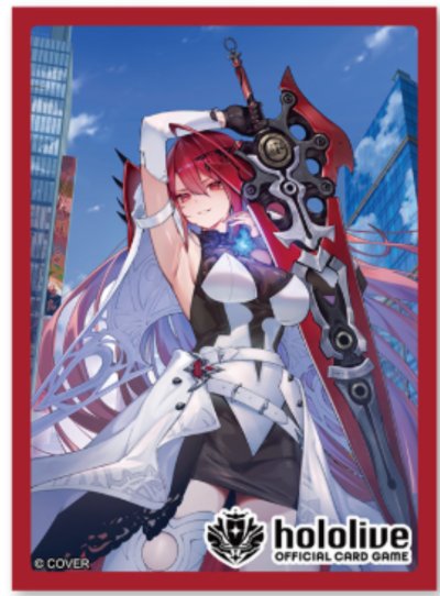 hololive OFFICIAL CARD GAME Official holoca Sleeve Elizabeth Rose Bloodflame (55 ซอง)