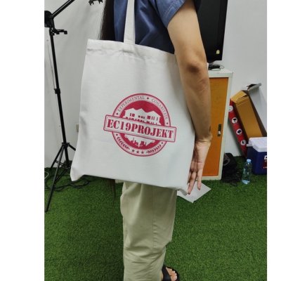 กระเป๋าผ้า EC19 Projekt EX+ ขนาด 35 x 40 cm