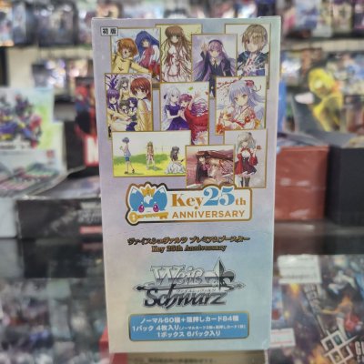 Weiss Schwarz Premium Booster Key 25th Anniversary (กล่องสุ่มการ์ดWS พรีเมี่ยม 6 ซอง / 24 ใบ)