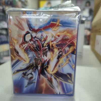 กล่องใส่การ์ดพลาสติก Bushiroad Deck Holder V3 Vol.1156 "Yu-Yu Kondo & Busou Saijin, Ars Vairina"