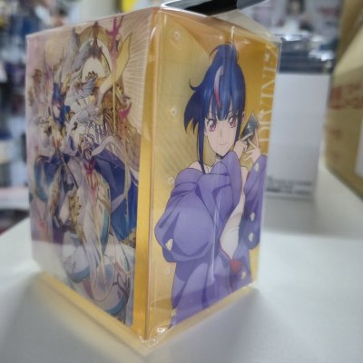 กล่องใส่การ์ดพลาสติก Bushiroad Deck Holder V3 Vol.1131 "Erika Myojo & Liael=Draconis"