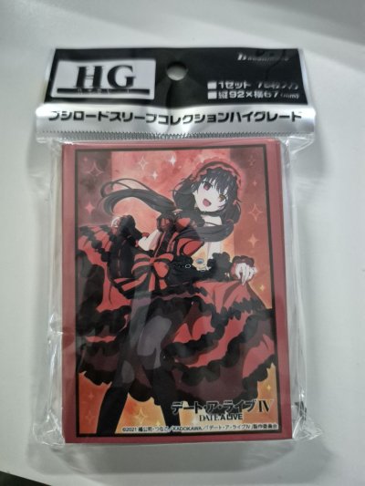 Bushiroad Sleeve HG Vol.4887 Date A Live IV "Kurumi Tokisaki" (ซองคลุมการ์ดขนาด WS BF MTG SVE 75ซอง)