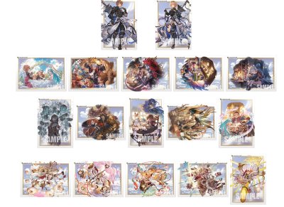 (แบบกล่อง 20 ซอง) การ์ดสะสมอะคลิลิคใส "Granblue Fantasy vol.2" Bushiroad Trading Card Collection (BTCC)