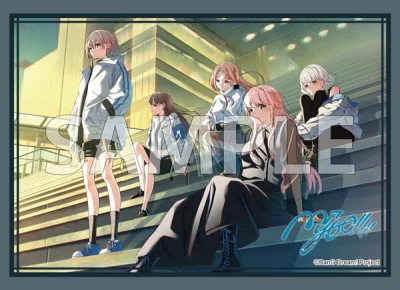 Bushiroad Sleeve Collection HG Vol.5128 [Bang Dream! MyGO!!!!!] Koe o Kakaete Ikiru Ver. (ซองคลุมการ์ดขนาด WS BF MTG Rebirth 75ซอง)