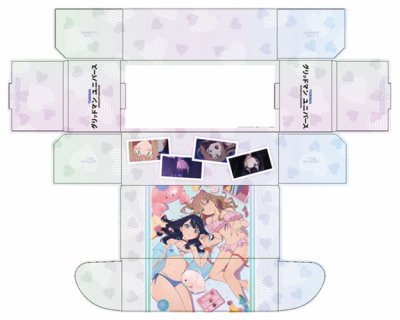 Bushiroad Storage Box Vol.315 "GRIDMAN UNIVERSE" Rikka Takarada & Yume Minami (กล่องใส่การ์ดกระดาษ)