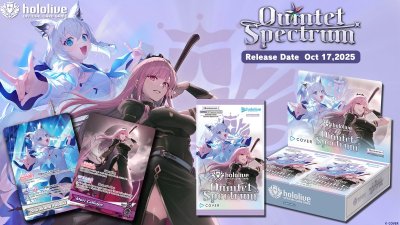*1สุ่ม* [EN] Hololive OFFICIAL CARD GAME Booster Pack - Quintet Spectrum - ซองสุ่มการ์ด 1 ซอง (ภาษาอังกฤษ)