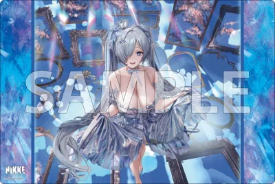 แผ่นยางรองเล่นการ์ด แผ่นรองเมาส์ Bushiroad Rubber Mat Collection V2 Vol.1863 Goddess of Victory: NIKKE "Cinderella - Glass Princess" ver.