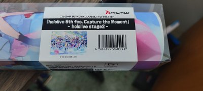 แผ่นยางรองเล่นการ์ด แผ่นรองเมาส์ Bushiroad Rubber Mat Collection V2 Vol.1164 "hololive 5th fes. Capture the Moment"-hololive stage2-