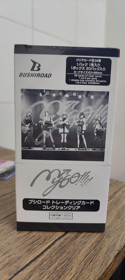 Bushiroad Trading Card Collection (BTCC) : Mygo!!!!! (กล่องสุ่มการ์ดสะสม 20 ซอง)