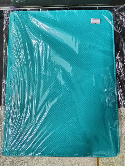 Zipper Binder (9 Pkt) แฟ้มใส่การ์ด 9 ช่องมีซิบ เขียวสว่าง