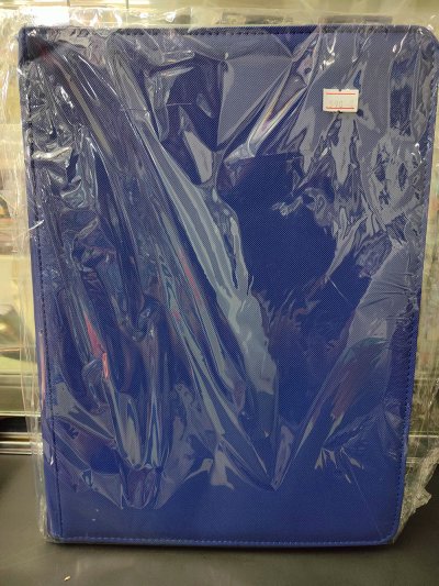 Zipper Binder (9 Pkt) แฟ้มใส่การ์ด 9 ช่องมีซิบ น้ำเงิน