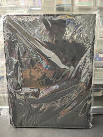 Zipper Binder (9 Pkt) แฟ้มใส่การ์ด 9 ช่องมีซิบ ดำ