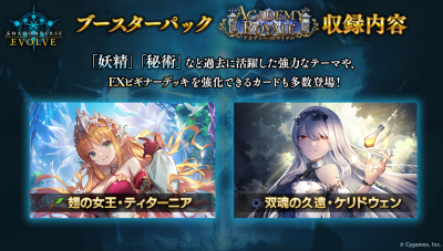 Shadowverse Evole BP21 ภาษาญี่ปุ่น (กล่องสุ่มการ์ด 12 ซอง)