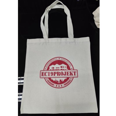 กระเป๋าผ้า EC19 Projekt EX+ ขนาด 35 x 40 cm