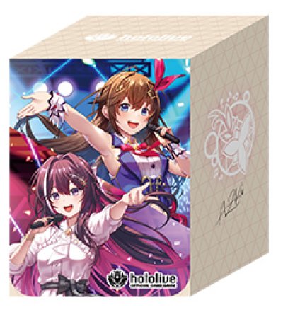 กล่องใส่การ์ดพลาสติก hololive OFFICIAL CARD GAME Official holoca Case 『Tokino Sora & AZKi』