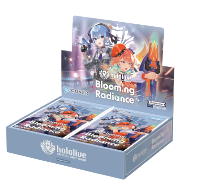 Hololive OFFICIAL CARD GAME Booster Pack - Blooming Radiance - EN กล่องสุ่มการ์ด 12 ซอง (ภาษาอังกฤษ)