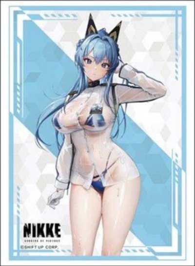 Bushiroad Sleeve Collection HG Vol. 5201 Goddess of Victory: NIKKE `Helm: Aquamarine` Ver. (ซองคลุมการ์ดขนาด WS BF MTG Rebirth 75ซอง)