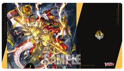 แผ่นยางรองเล่นการ์ด แผ่นรองเมาส์ Bushiroad Rubber Mat Collection V2 Vol.2007 Cardfight!! Vanguard [Piercing Thunder Dragon, Alphard `Fantome`]