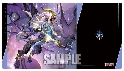 แผ่นยางรองเล่นการ์ด แผ่นรองเมาส์ Bushiroad Rubber Mat Collection V2 Vol.2009 Cardfight!! Vanguard [Demon Dragon Gabelius `Fantome`]