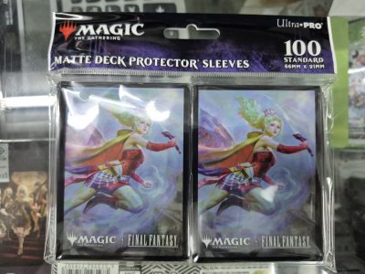 Ultra Pro FINAL FANTASY Protector Sleeves ซองคลุมการ์ด 100 ชิ้น (สำหรับการ์ด MTG,WS,RE,SVE) Terra