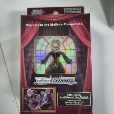 [EN] Weiss Schwarz Trial Deck : BanG Dream! [Ave Mujica]  (การ์ดเริ่มต้น 50 ใบ พร้อมเล่น)