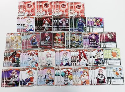 Complete สีแดง BT-01 [hololive OFFICIAL CARD GAME] ไม่รวมฟอยพิเศษ