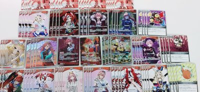 Complete สีแดง BT-01 [hololive OFFICIAL CARD GAME] ไม่รวมฟอยพิเศษ