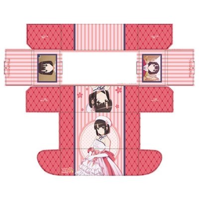 Bushiroad Storage Box Collection V2 Vol.71 Movie Saekano "Megumi Kato" กล่องกระดาษพับใส่การ์ด