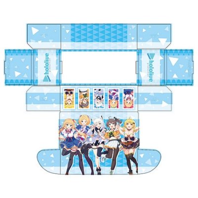 กล่องพับกระดาษใส่การ์ด Bushiroad Storage Box Vol.446 Hololive Production "Hololive 1st" hololive 2nd fes. Beyond the Sta