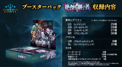 Shadowverse Evole BP20 ภาษาญี่ปุ่น (กล่องสุ่มการ์ด 12 ซอง)