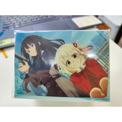 กล่องพลาสติกใส่การ์ด Bushiroad Deck Holder Collection V3 Vol.481 Lycoris Recoil "Chisato & Takina" Part.2
