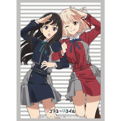 Bushiroad Sleeve HG Vol.3666 Lycoris Recoil "Chisato & Takina" (ซองคลุมการ์ดขนาด WS BF MTG SVE 75ซอง)