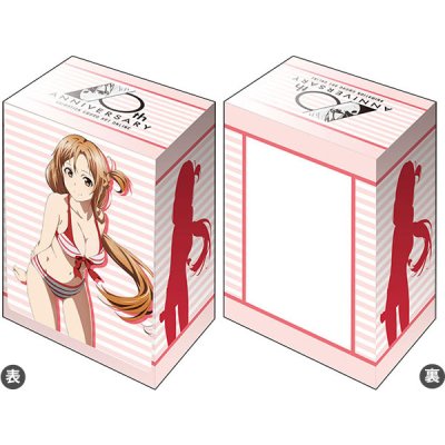 Bushiroad Deck Holder V3 Vol.571 Sword Art Online 10th Anniversary "Asuna" Part.2 (กล่องใส่การ์ดพลาสติก)