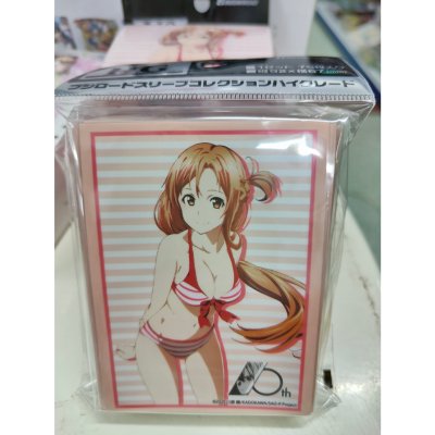 Bushiroad Sleeve HG Vol.3814 Sword Art Online 10th Anniversary "Asuna" Part.4 (ซองคลุมการ์ดขนาด WS BF MTG SVE 75ซอง)