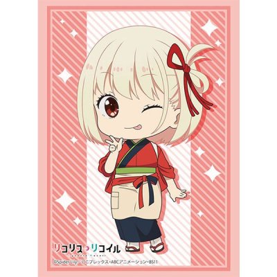 Bushiroad Sleeve HG Vol.3879 Lycoris Recoil "Chisato Nishikigi" Mini Chara ver. Part.2 (ซองคลุมการ์ดขนาด WS BF SVE 75p)