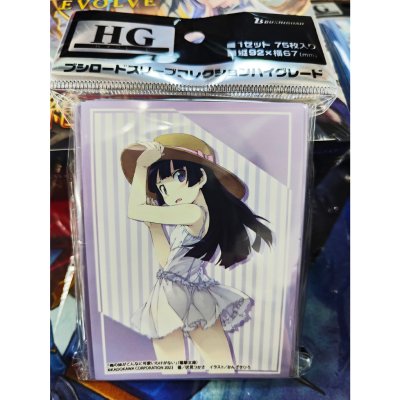 Bushiroad Sleeve HG Vol.3825 Dengeki Bunko Oreimo "Kuroneko" Part.2 (ซองคลุมการ์ดขนาด WS BF MTG SVE 75ซอง)
