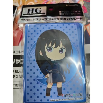 Bushiroad Sleeve HG Vol.3880 Lycoris Recoil "Takina Inoue" Mini Chara ver. (ซองคลุมการ์ดขนาด WS BF MTG SVE 75ซอง)