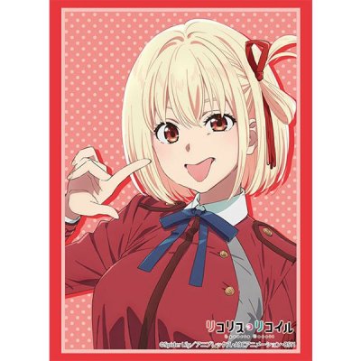 Bushiroad Sleeve HG Vol.3877 Lycoris Recoil "Chisato Nishikigi" Part.2 (ซองคลุมการ์ดขนาด WS BF MTG SVE 75ซอง)