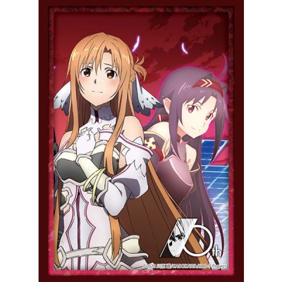 Bushiroad Sleeve HG Vol.3800 Sword Art Online 10th Anniversary "Asuna & Yuuki" (ซองคลุมการ์ดขนาด WS BF MTG SVE 75ซอง)