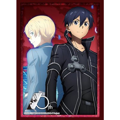 Bushiroad Sleeve HG Vol.3799 Sword Art Online 10th Anniversary Kirito & Eugeo (ซองคลุมการ์ดขนาด WS BF MTG SVE 75ซอง)