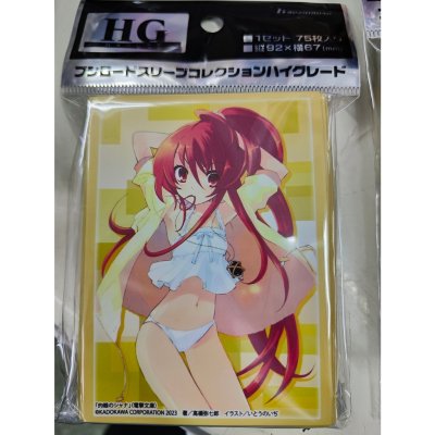 Bushiroad Sleeve HG Vol.3885 Dengeki Bunko Shakugan no Shana "Shana" Part.4 (ซองคลุมการ์ดขนาด WS BF MTG SVE 75ซอง)