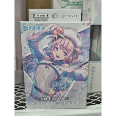 [EN] hololive OFFICIAL CARD GAME เด็คเริ่มต้นพร้อมเล่น Starter Deck ภาษาอังกฤษ Hajime/ Iroha / Flare 50+20ใบ