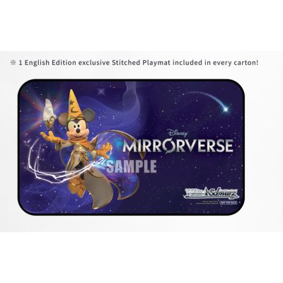 [EN] (สุ่ม 1 ซอง) Weiss Schwarz Booster Pack : Disney Mirrorverse ลุ้นใบโฮโลแกรม (กล่องสุ่มการ์ด WS 12 ซอง / 96 ใบ)