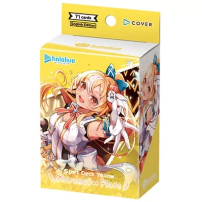 [EN] hololive OFFICIAL CARD GAME เด็คเริ่มต้นพร้อมเล่น Starter Deck ภาษาอังกฤษ Hajime/ Iroha / Flare 50+20ใบ
