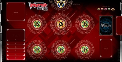 Cardfight!! Vanguard Overdress Playmat Vol.7 Red แผ่นยางรองเล่นการ์ดแวนการ์ดภาษาไทย