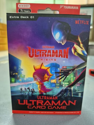 Ultraman card game : Ultraman Rising [EXD01] (ชุดเริ่มเล่น Ultraman Rising ภาษาอังกฤษ)