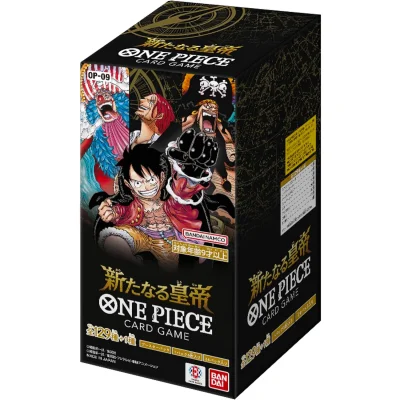 One piece Card Game  BOOSTER PACK - Emperors in the New World -  [OP-09] (กล่องสุ่มการ์ดภาษาญี่ปุ่น)