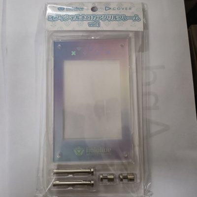 Hololive OFFICIAL CARD GAME กรอบอะคริลิก ใส่การ์ดเกมโฮโลไลฟ์ของแท้ถูกลิขสิทธิ์ สีพาสเทล